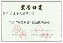 市级双爱双评活动奖2002.07